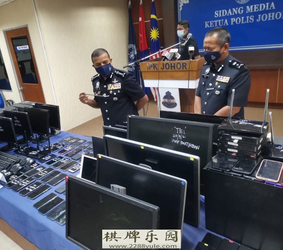 马来西亚警方捣毁网赌呼叫中心　逮捕6男1女